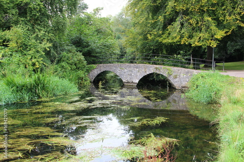 picturesque old stone bridge in Ireland