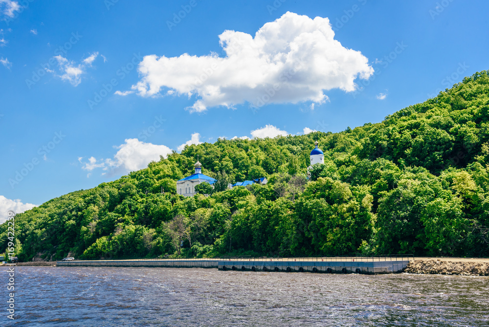 Makary Monastery in Forest. Makary Monastery in Forest.