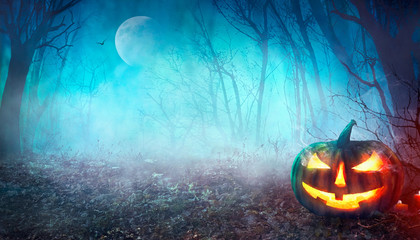 Halloween Spooky Forest