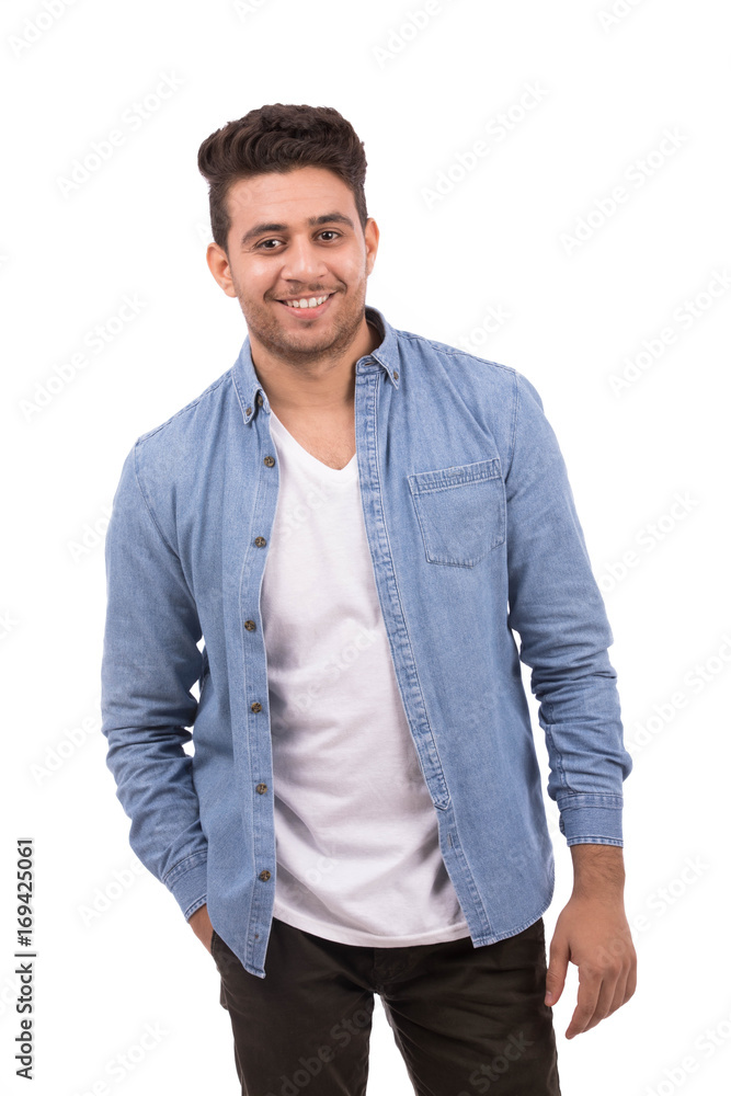 Smiling young man Smiling young man