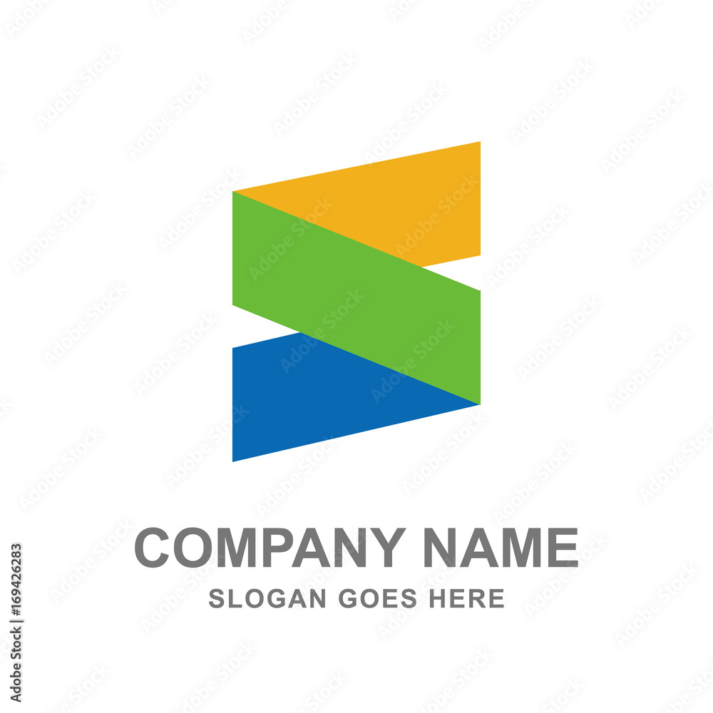 Abstract S Letter Logo Abstract S Letter Logo