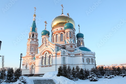 Canvas-taulu Uspensky Cathedral in Omsk