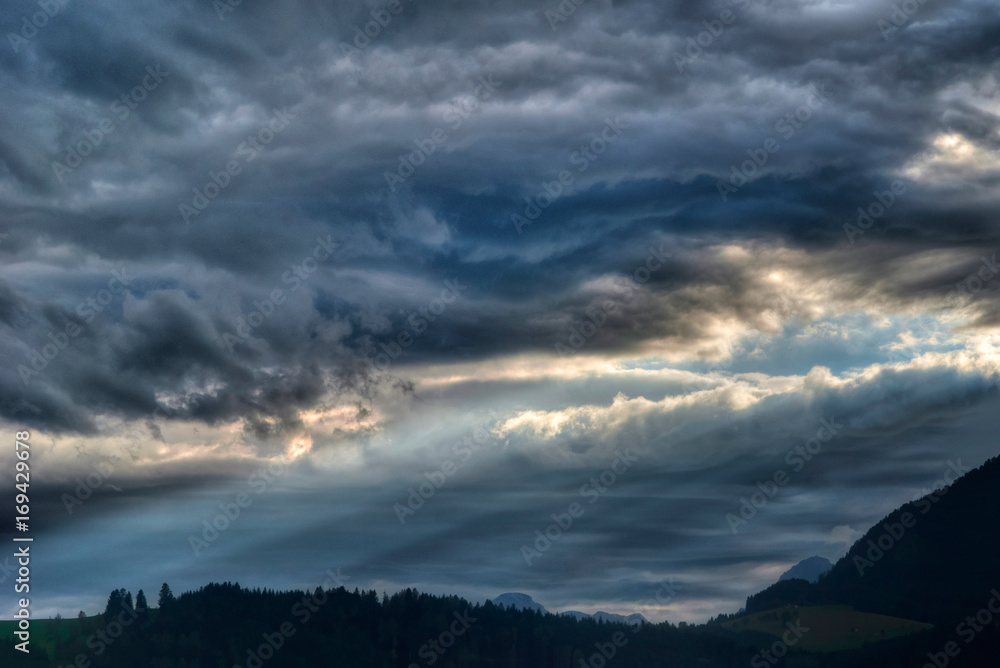Fototapeta premium Sonnenstrahlen