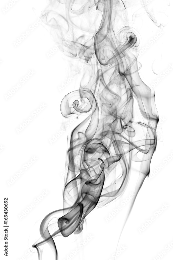 Abstract black smoke on white background, smoke background,black ink background ,black and white ,B&W Abstract black smoke on white background, smoke background,black ink background ,black and white ,B&W