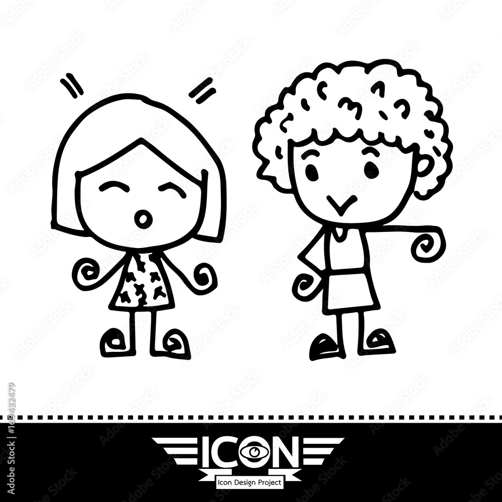 kid cartoon doodle kid cartoon doodle