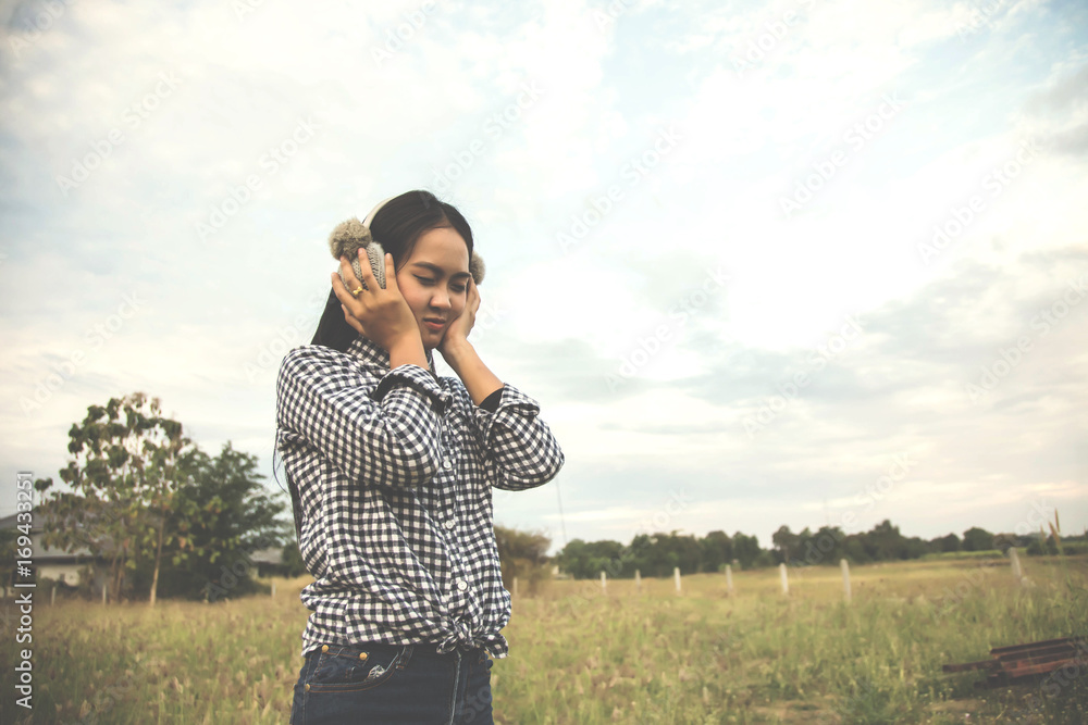 Portrait of Young Asian Woman Portrait of Young Asian Woman
