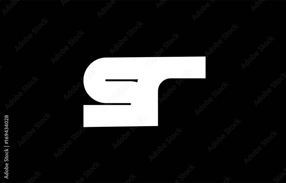 Fototapeta premium alphabet letter logo icon design vector template