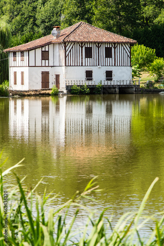 Landscape of Chalosse, former French province of south west