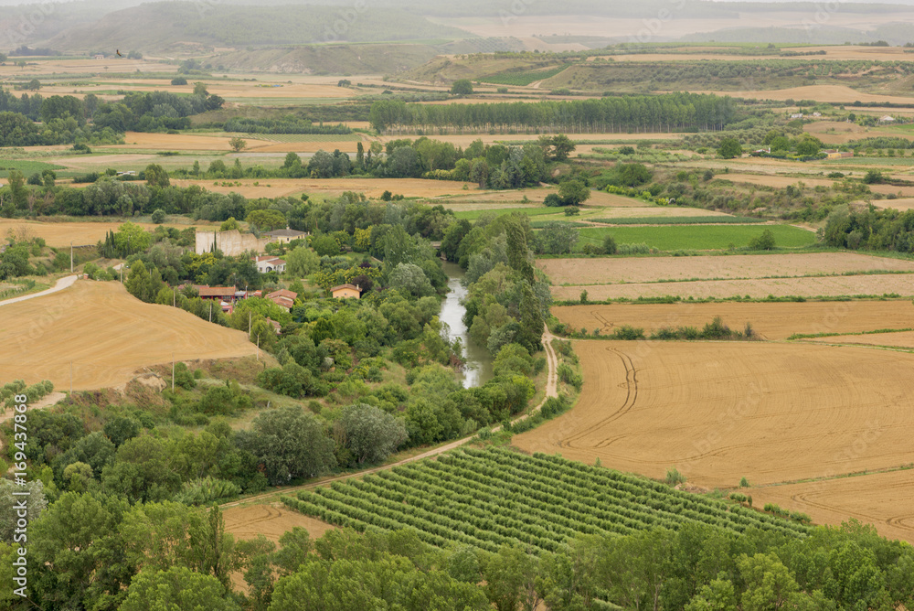 The town of Lerin in Navarra, Spain