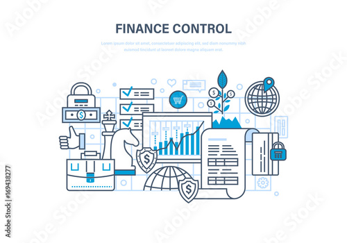 Finance control, analysis and market research, deposits, contributions and savings.