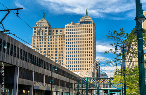 Photography View of the Liberty Building in Buffalo - NY, USA
