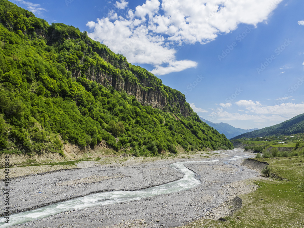 Valley of the Aragvi River