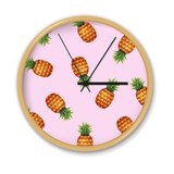 Clock With Watermelon Pattern