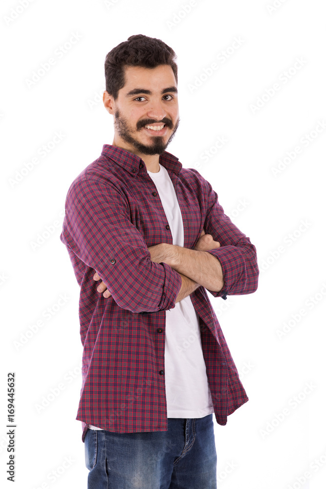 Fototapeta premium Smiling young man