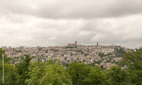 View of the city of Rodez in France © Philipimage
