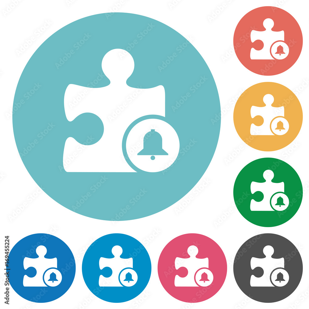 Bell plugin flat round icons Bell plugin flat round icons