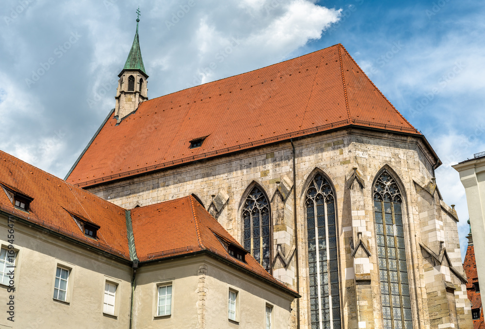 Former Franciscan monastery in Regensburg, Germany. Nowadays it is the historical museum