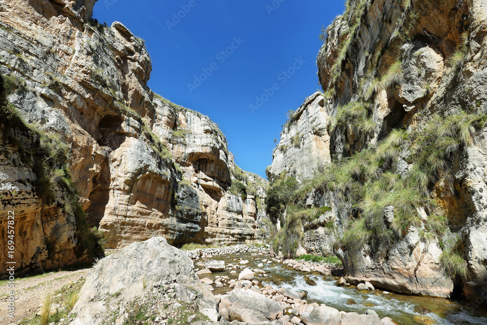 Naklejka premium Shucto Gorge, Peru