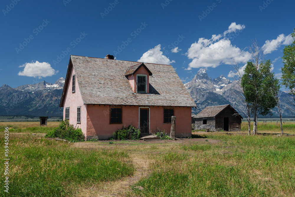 Abandonded house on Mormon Row Abandonded house on Mormon Row