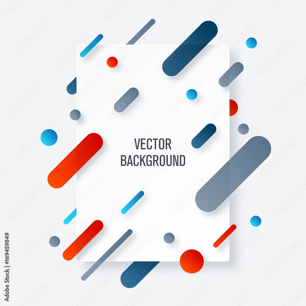Vertical banners with 3D abstract background Vertical banners with 3D abstract background