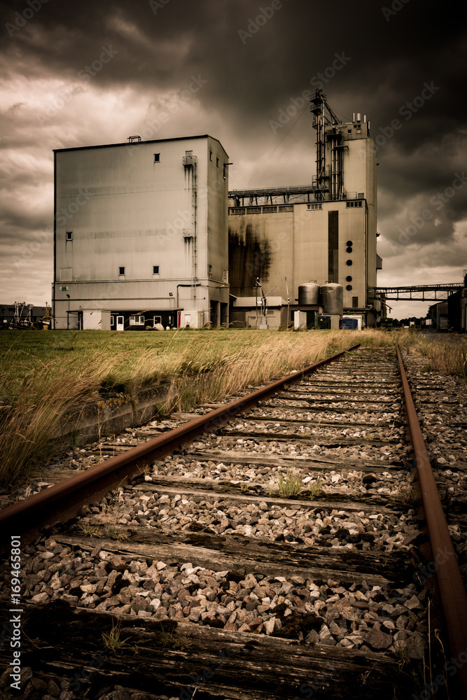 Old abandoned factory Old abandoned factory