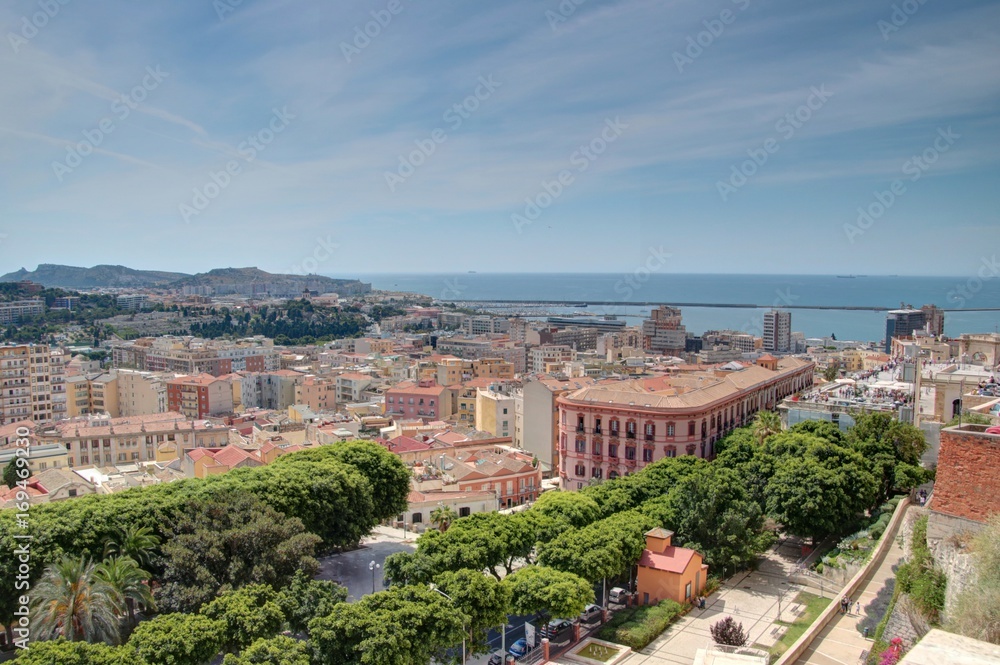 Cagliari capitale de la Sardaigne en Italie
