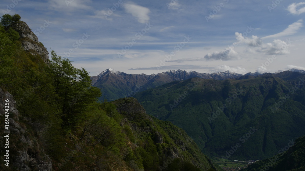 Fototapeta premium Alpy Lombardii