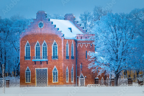 Trees in the hoarfrost. Par...