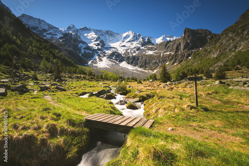 Aviolo lake in Adamello park, Brescia province, Lombardy district, Italy, Europe.