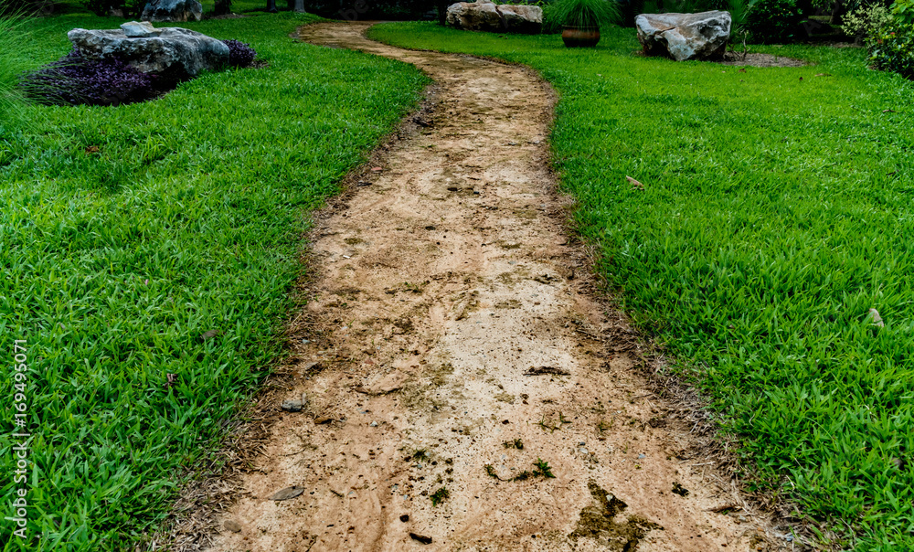 Pathway in the park