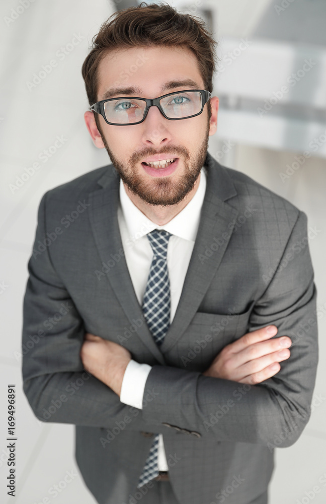 closeup.confident businessman.business concept closeup.confident businessman.business concept