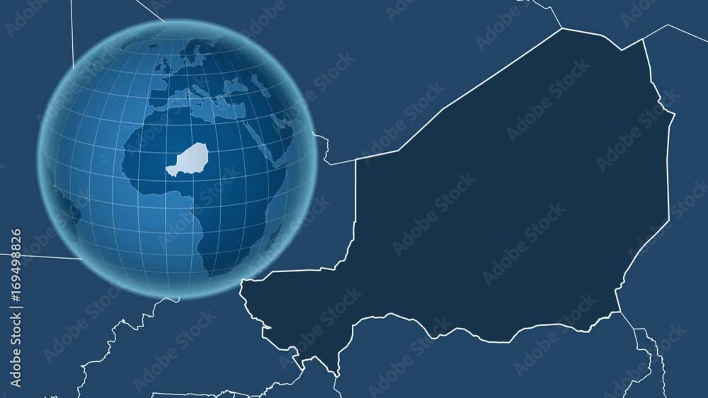 Niger and Globe. Solids Niger and Globe. Solids