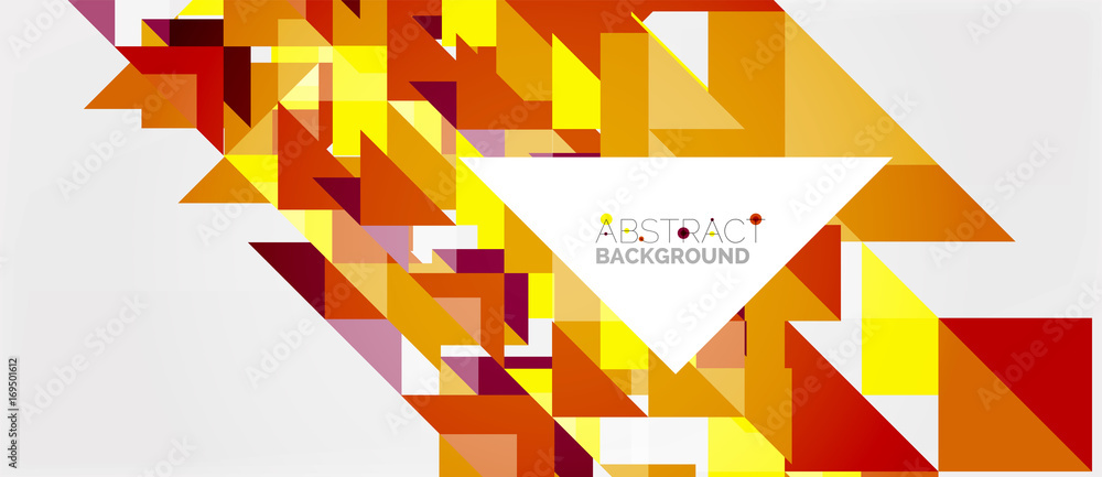 Triangle pattern design background Triangle pattern design background