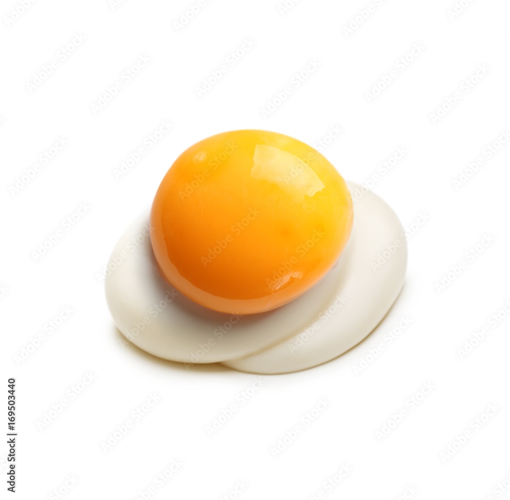 Fried egg isolated Fried egg isolated