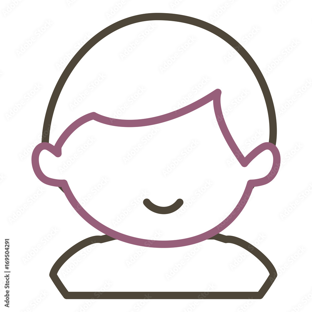 little baby boy character vector illustration design little baby boy character vector illustration design