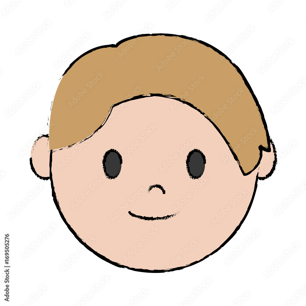 cartoon man face icon over white background vector illustration cartoon man face icon over white background vector illustration