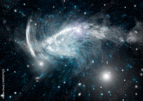 Wallpaper Mural galaxy in a free space Torontodigital.ca