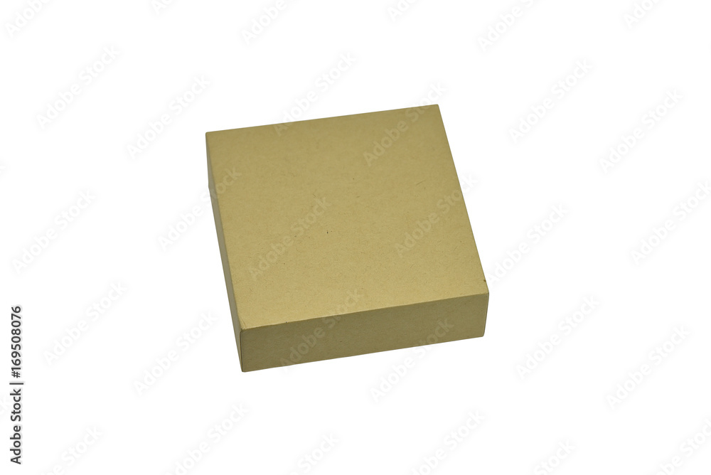 paper box or cardboard box isolated on white background paper box or cardboard box isolated on white background