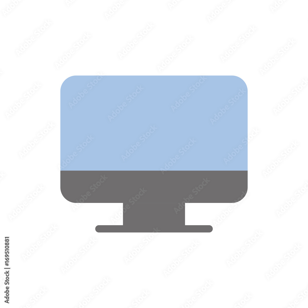 computer desktop isolated icon vector illustration design computer desktop isolated icon vector illustration design