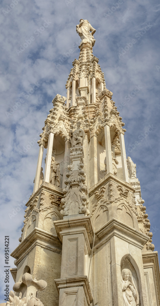 Cathedral pinnacle, Milan, Italy