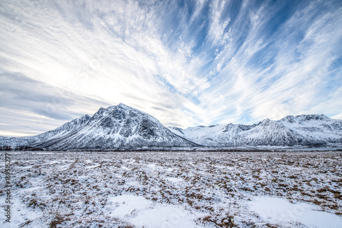 Norwegen, Troms, Torsken, ein früher Nachmittag bei Ballesvika