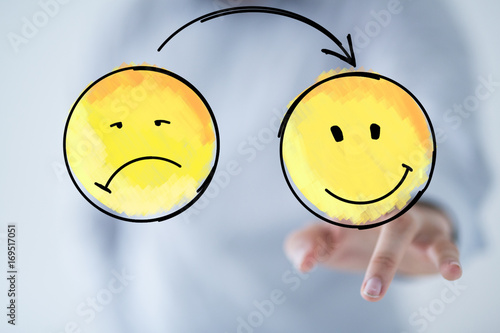 emoticon happy unhappy
