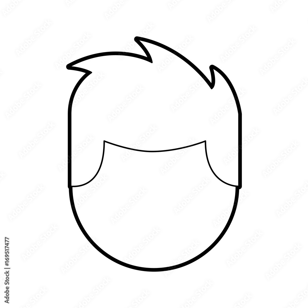 young man avatar character vector illustration design young man avatar character vector illustration design