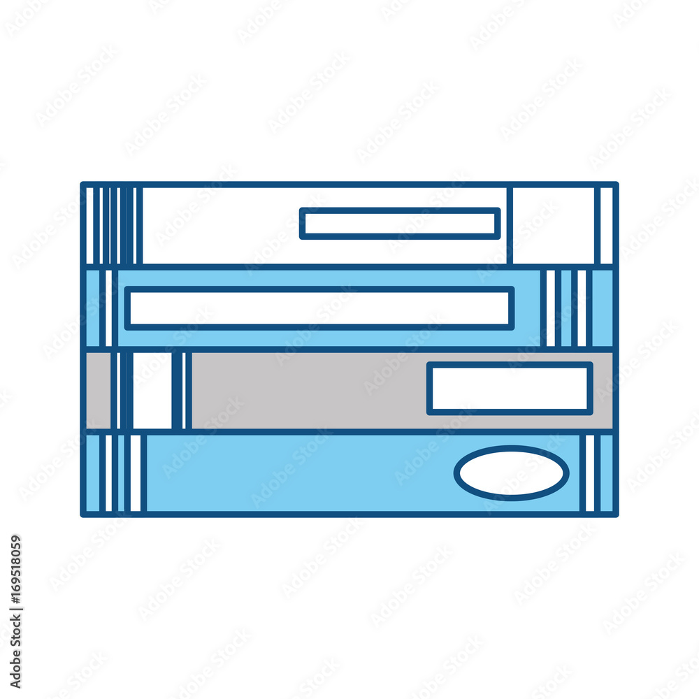 Books piled up icon vector illustration graphic design Books piled up icon vector illustration graphic design