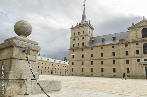 Konstfotografi Monasterio de San Lorenzo de El Escorial, Madrid. España.