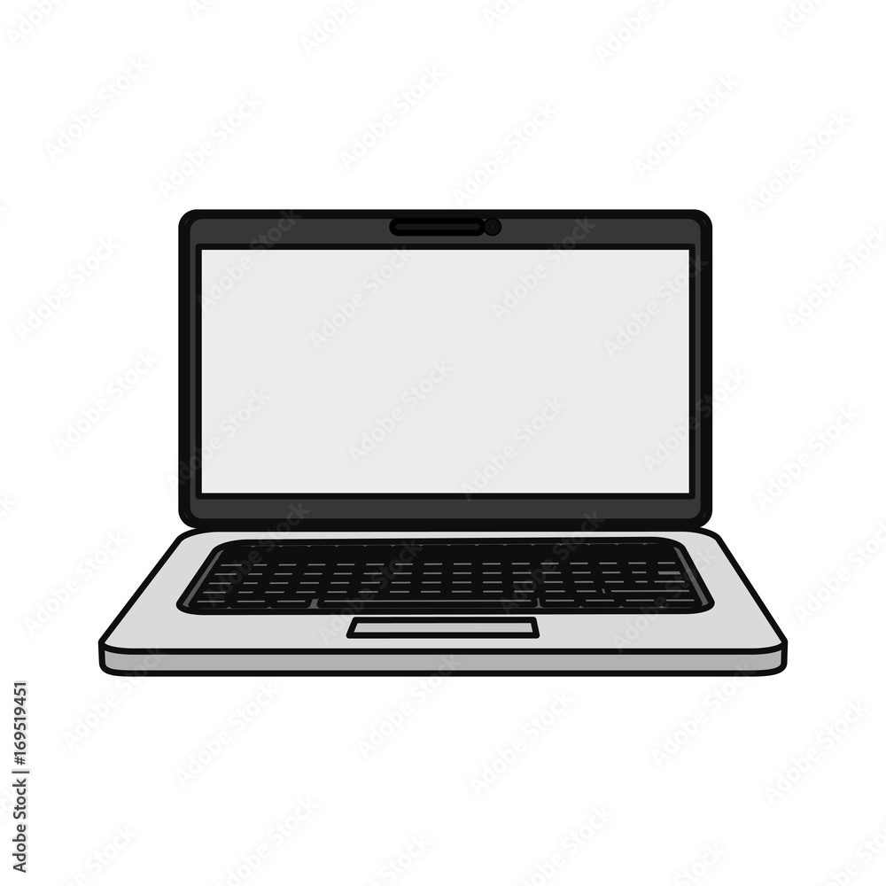 Laptop computer technology icon vector illustration graphic design Laptop computer technology icon vector illustration graphic design