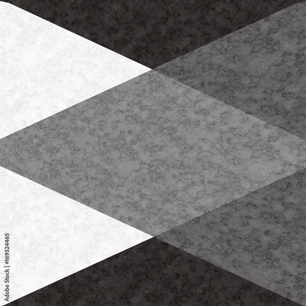 Fototapeta premium Abstract textured illustration geometrical