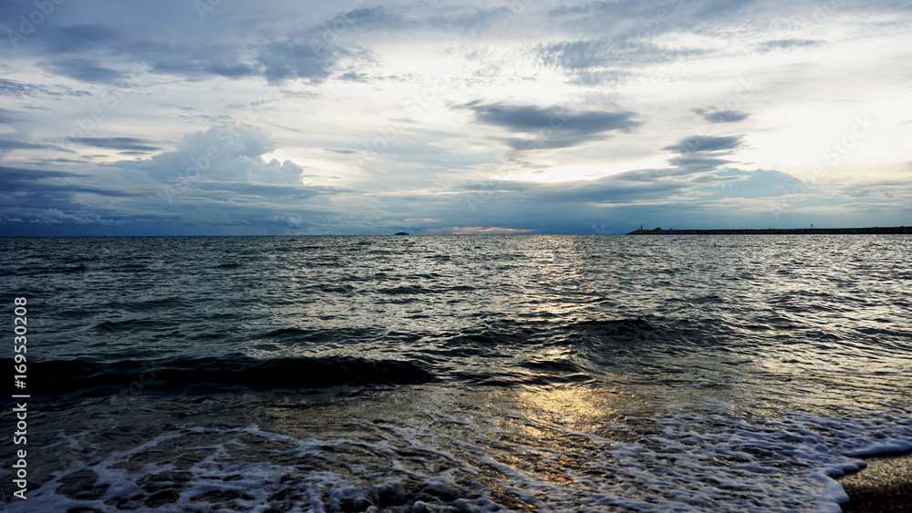 Obraz premium The evening sea