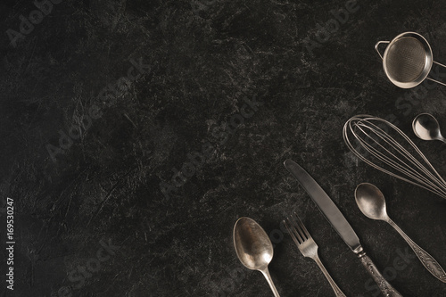 vintage silverware and baking utensils © LIGHTFIELD STUDIOS