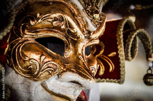 venetian mask close up